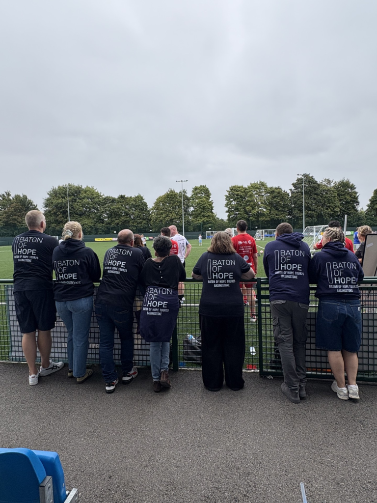 Basingstoke Sports Centre supports Baton of Hope tour with free health event