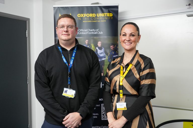 Oxford United Charity Staff Complete Workplace Wellbeing Training