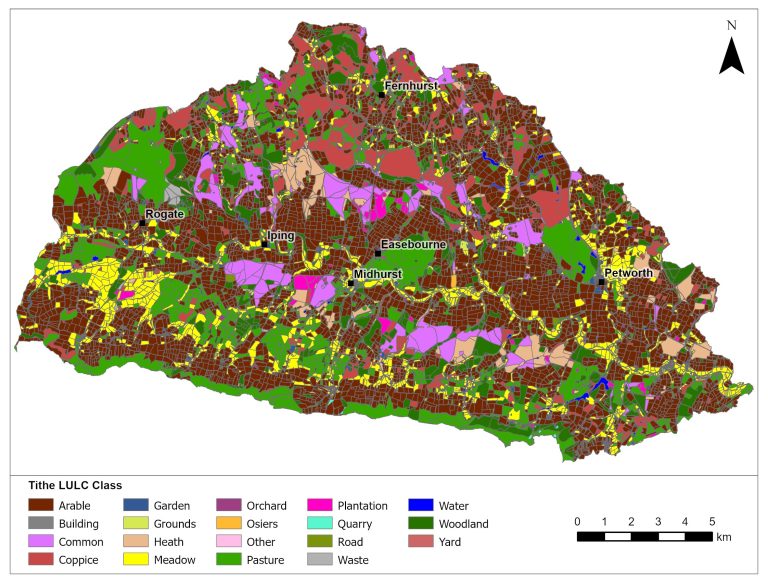 Historic maps reveal 99 per cent loss of meadows in the South Downs countryside
