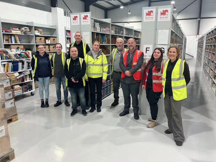 Book Aid International Opens Major New Swindon Warehouse to Boost Global Literacy