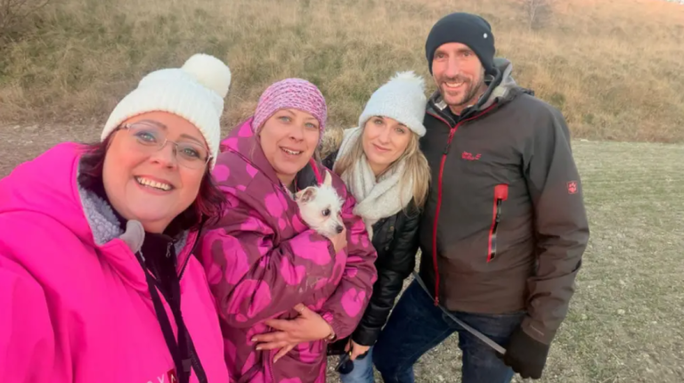 Puppy rescued after four-hour search on Wiltshire hillside