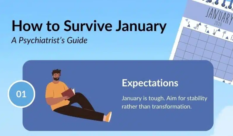 How to survive January – a Psychiatrist’s view