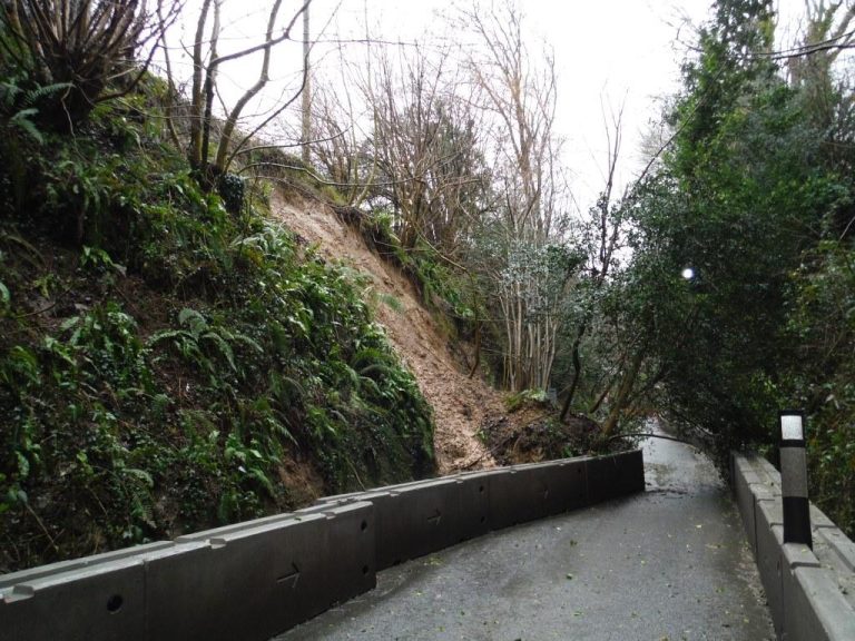 Dorset Council Closes C13 Road for Year-Long Landslip Stabilisation