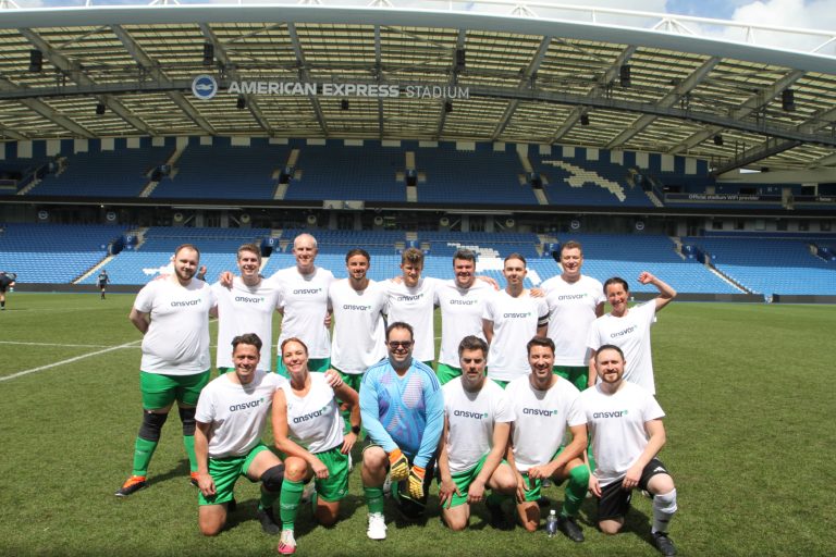 Ansvar Insurance surpasses £25,000 fundraising goal for charities across Sussex and the UK