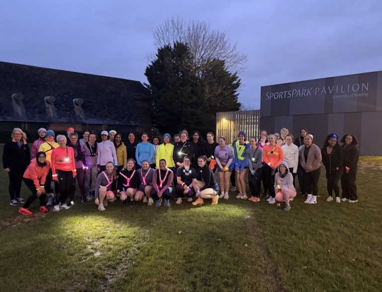 Women’s running scheme lights up winter evenings at University of Reading