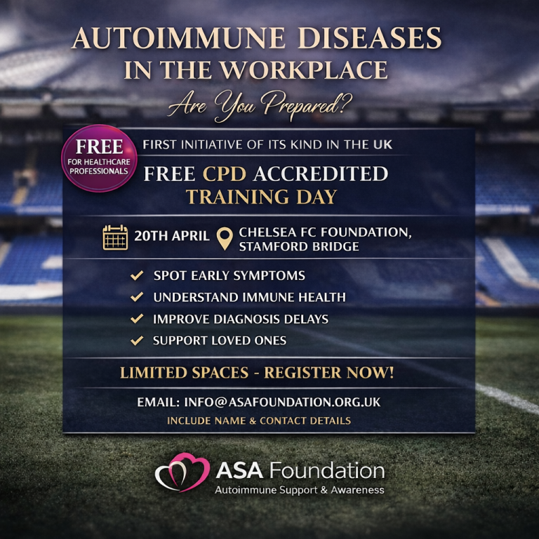 New UK Training Initiative Warns Of Hidden Autoimmune Crisis Impacting Jobs And NHS
