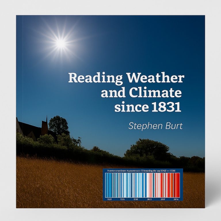 Reading’s weather history retold in new book