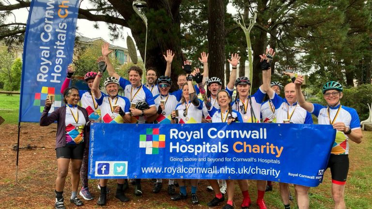 Cyclists Complete 181-Mile Tour de Kernow Raising £36,000 for Royal Cornwall Hospitals Charity
