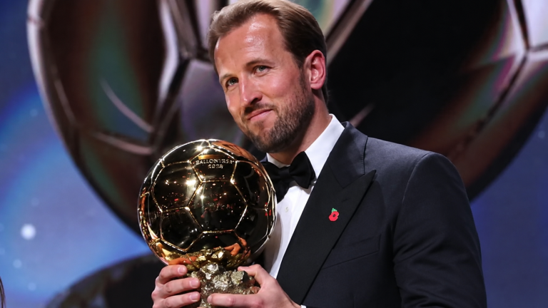 England Captain Harry Kane Ends 25-Year Wait as He Deservedly Wins Ballon D’or