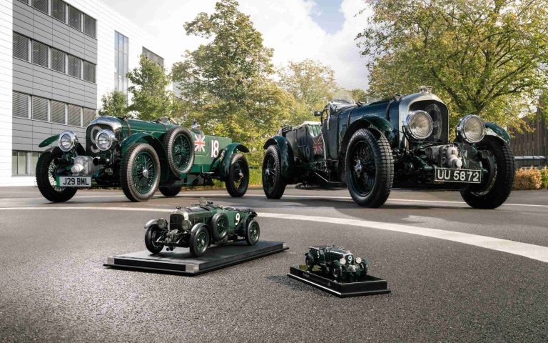 Iconic Bentley Blower Honoured by Smaller Siblings
