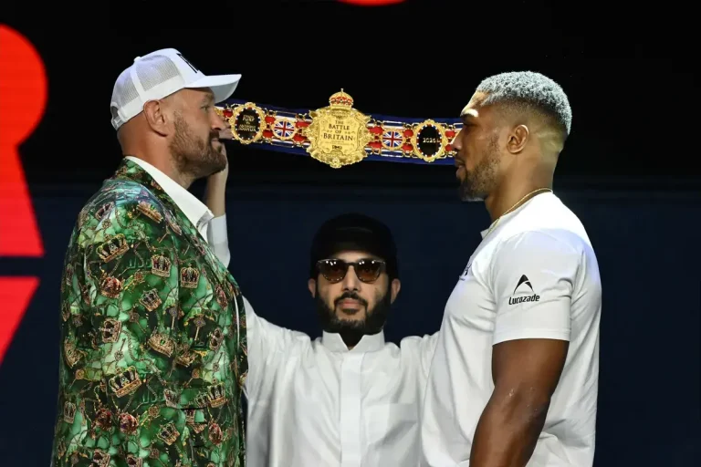 ‘It’s One And Done’ – No Rematch Clause For Tyson Fury-Anthony Joshua Fight