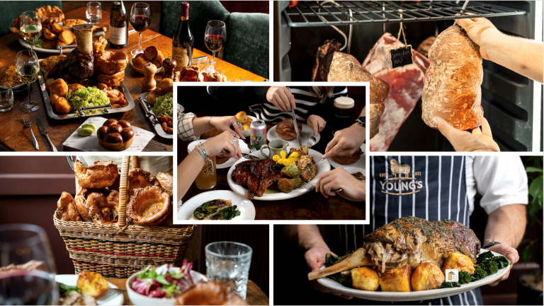 Sunday Roast Feasting With Young’s Pubs
